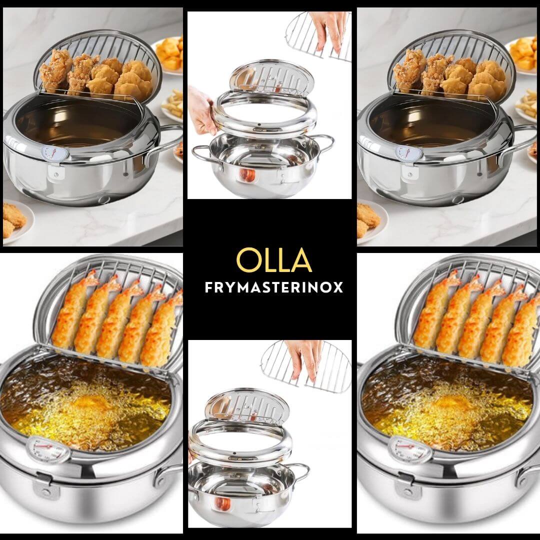 FryMaster Inox - Frituras perfectas con termómetro integrado