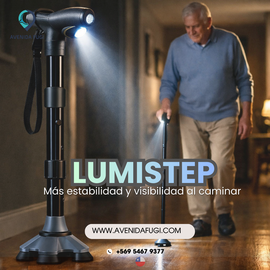 LumiStep - Estabilidad y visibilidad al caminar