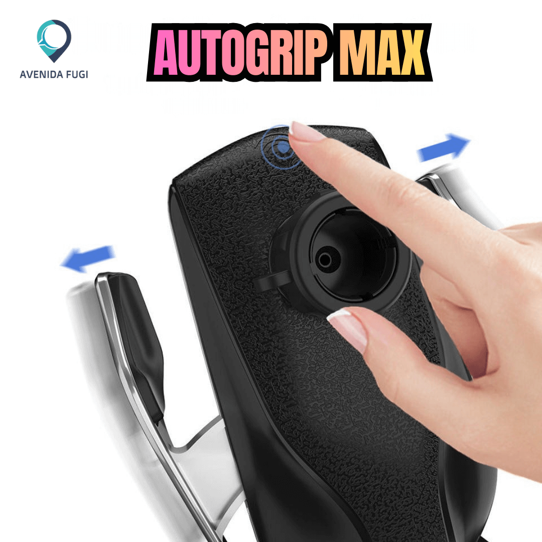 AutoGrip Max - Mantén tu celular visible y cargado en cada viaje