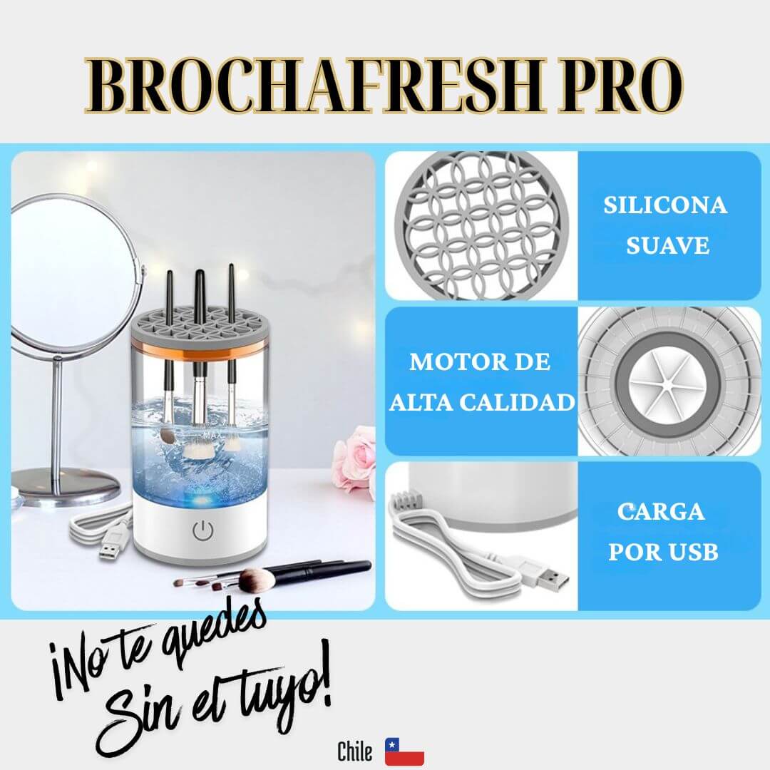 BrochaFresh Pro - Brochas impecables en minutos con un solo botón