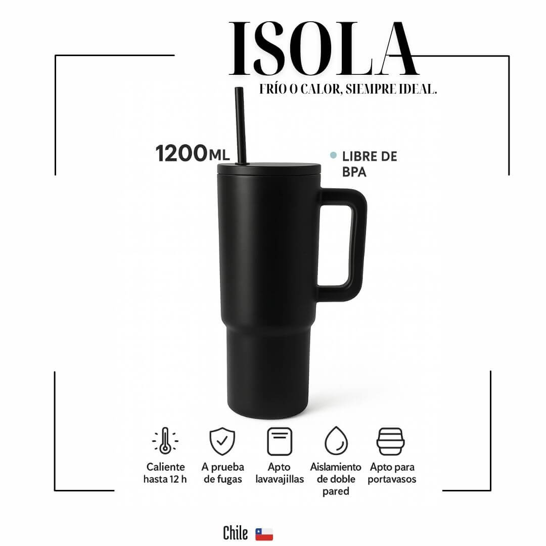 ISOLA – Vaso Térmico Premium 1200 ml
