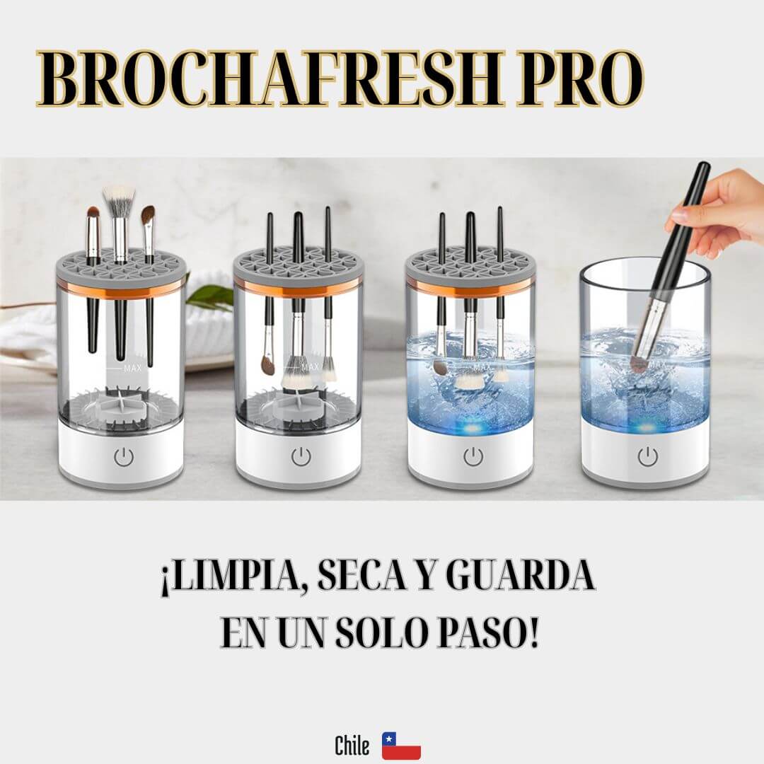 BrochaFresh Pro - Brochas impecables en minutos con un solo botón