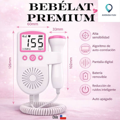 BebeLat Premium - Escucha el Latido de su corazón en casa
