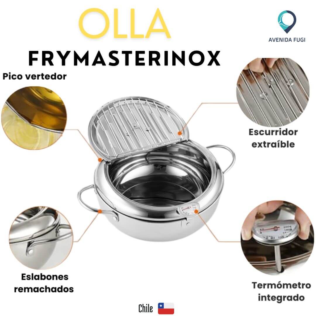 FryMaster Inox - Frituras perfectas con termómetro integrado