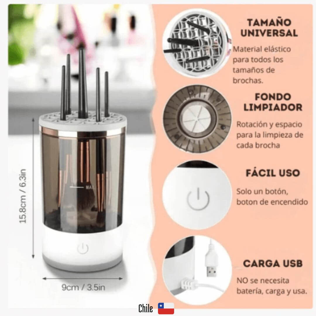 BrochaFresh Pro - Brochas impecables en minutos con un solo botón