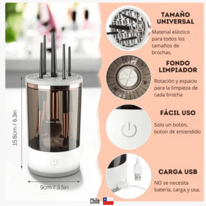 BrochaFresh Pro - Brochas impecables en minutos con un solo botón